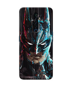 Batman Face Oppo Reno2 Z Back Cover