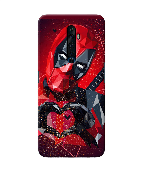 Deadpool Love Oppo Reno2 Z Back Cover