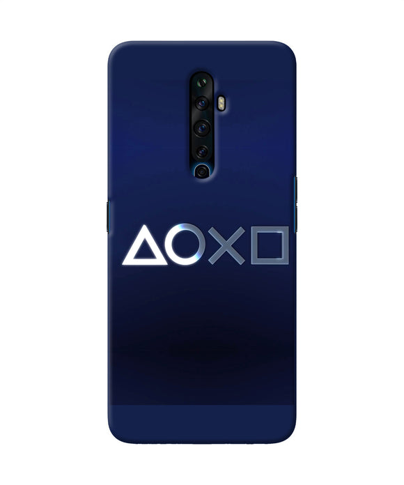 Aoxo Logo Oppo Reno2 Z Back Cover