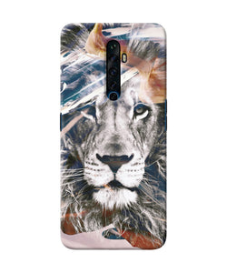 Lion Poster Oppo Reno2 Z Back Cover