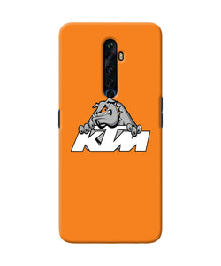 Ktm Dog Logo Oppo Reno2 Z Back Cover