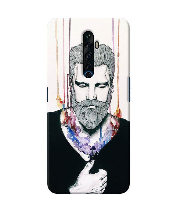 Beard Man Character Oppo Reno2 Z Back Cover