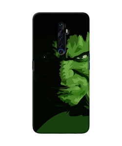 Hulk Green Painting Oppo Reno2 Z Back Cover