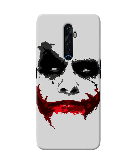 Joker Dark Knight Red Smile Oppo Reno2 Z Back Cover