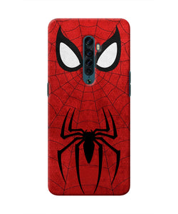 Spiderman Eyes Oppo Reno2 Real 4D Back Cover