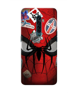 Spiderman Far from Home Oppo Reno2 Real 4D Back Cover