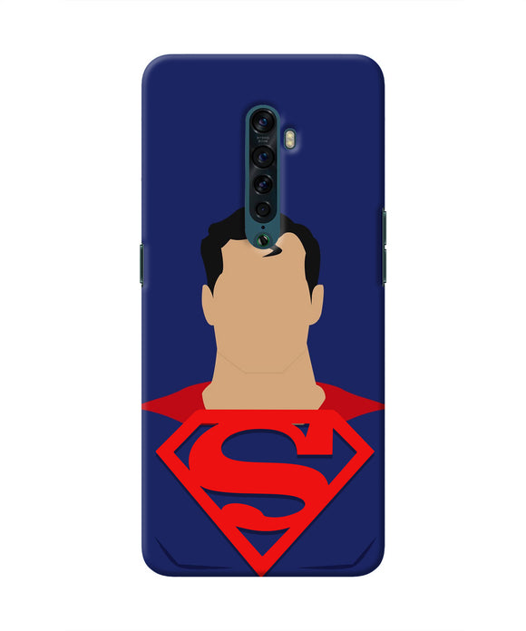 Superman Cape Oppo Reno2 Real 4D Back Cover