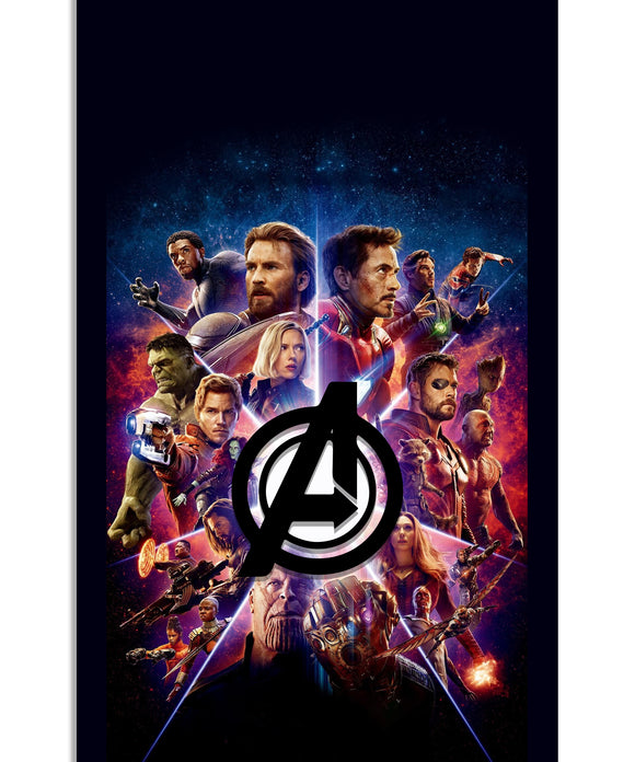 Avengers Superheroes Oppo Reno2 Real 4D Back Cover