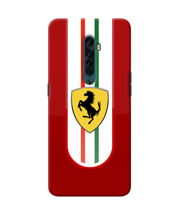 Ferrari Art Oppo Reno2 Real 4D Back Cover