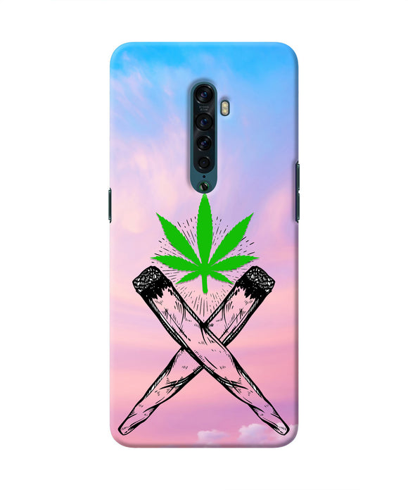 Weed Dreamy Oppo Reno2 Real 4D Back Cover
