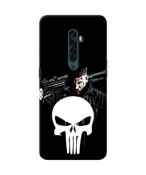 Punisher Character Oppo Reno2 Real 4D Back Cover