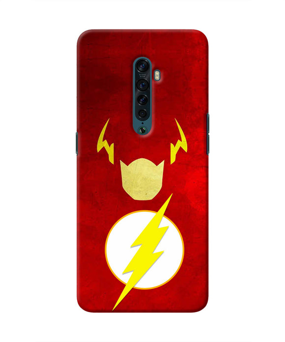 Flash Character Oppo Reno2 Real 4D Back Cover
