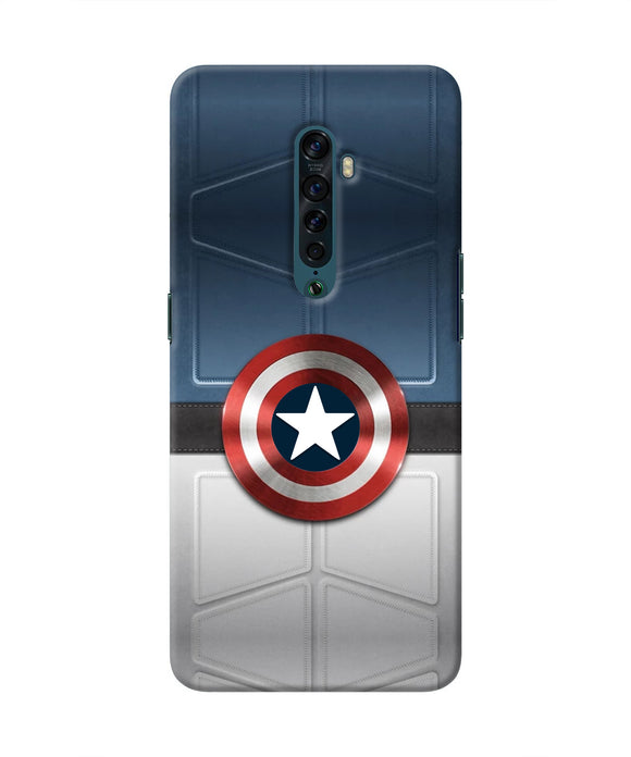 Captain America Suit Oppo Reno2 Real 4D Back Cover