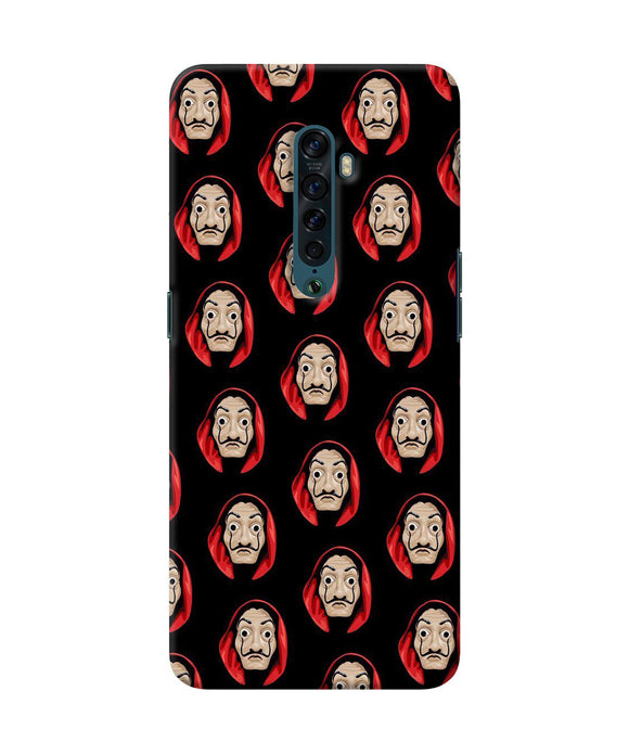 Money Heist Mask Oppo Reno2 Back Cover