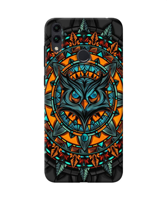 Angry Owl Art Honor 8c Back Cover