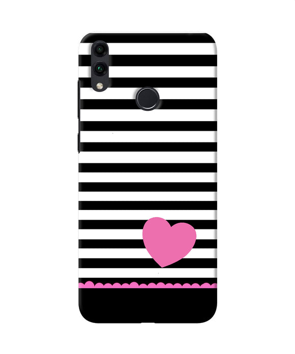 Abstract Heart Honor 8c Back Cover