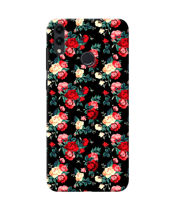 Rose Pattern Honor 8c Back Cover