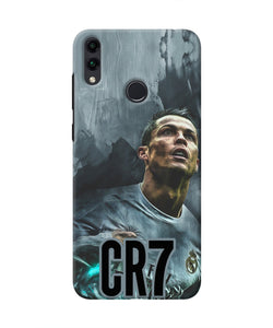 Christiano Ronaldo Grey Honor 8C Real 4D Back Cover