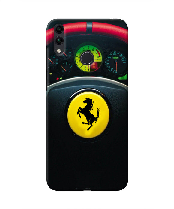 Ferrari Steeriing Wheel Honor 8C Real 4D Back Cover