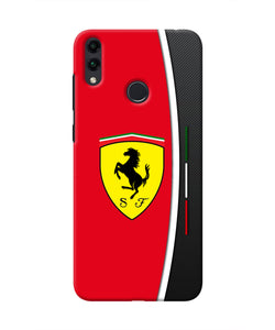 Ferrari Abstract Red Honor 8C Real 4D Back Cover