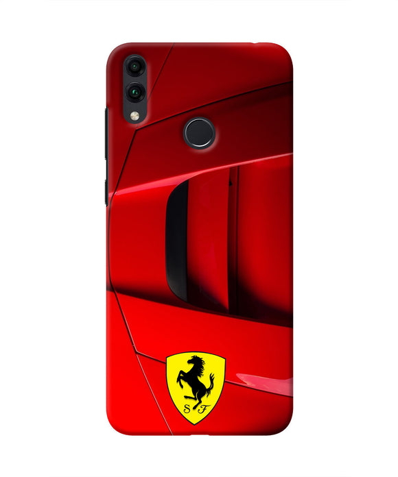 Ferrari Car Honor 8C Real 4D Back Cover