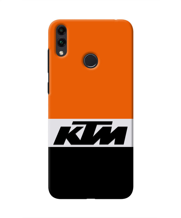 KTM Colorblock Honor 8C Real 4D Back Cover