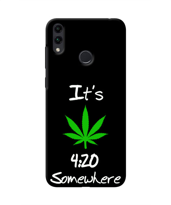 Weed Quote Honor 8C Real 4D Back Cover