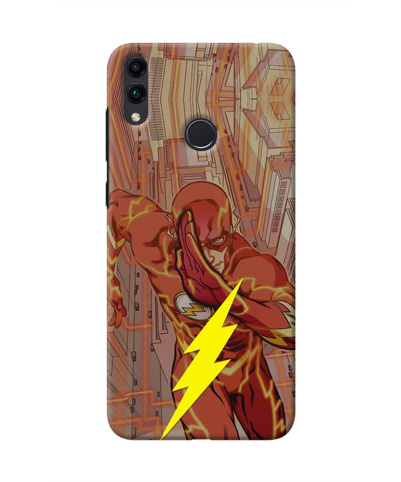Flash Running Honor 8C Real 4D Back Cover