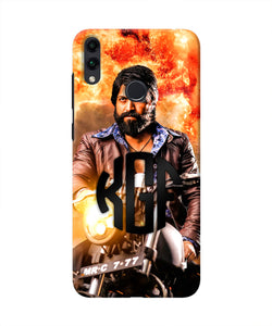 Rocky Bhai on Bike Honor 8C Real 4D Back Cover