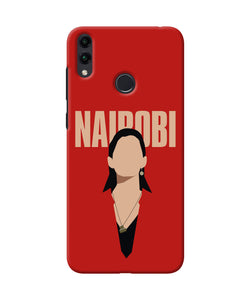 Nairobi Paint Money Heist Honor 8C Back Cover