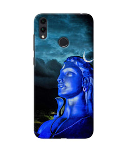 Adiyogi Blue Honor 8C Back Cover