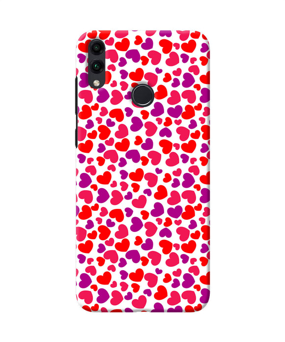 Heart Print Honor 8c Back Cover