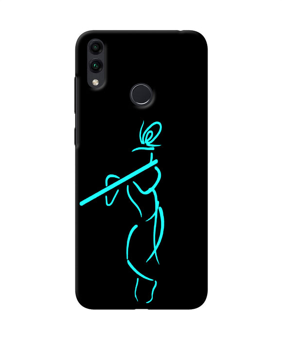 Lord Krishna Sketch Honor 8c Back Cover