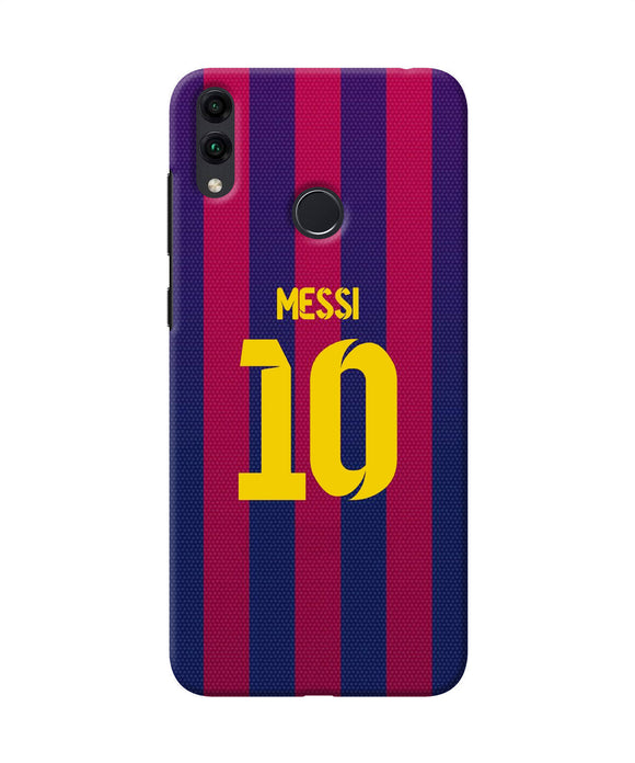 Messi 10 Tshirt Honor 8c Back Cover