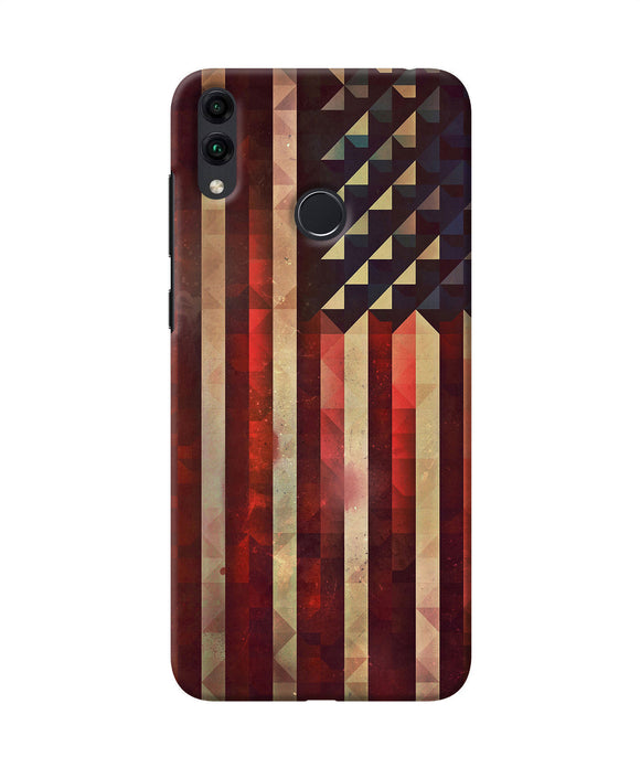 Vintage Us Flag Honor 8c Back Cover