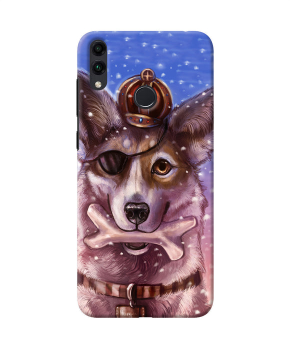 Pirate Wolf Honor 8c Back Cover