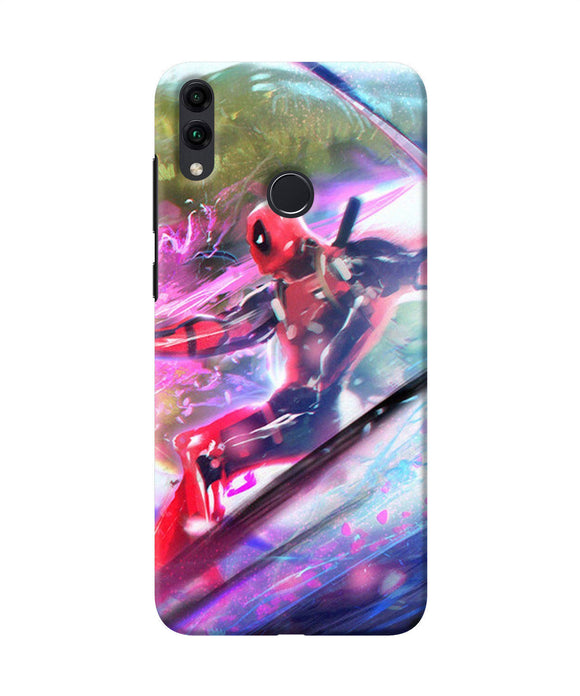 Deadpool Super Hero Honor 8c Back Cover