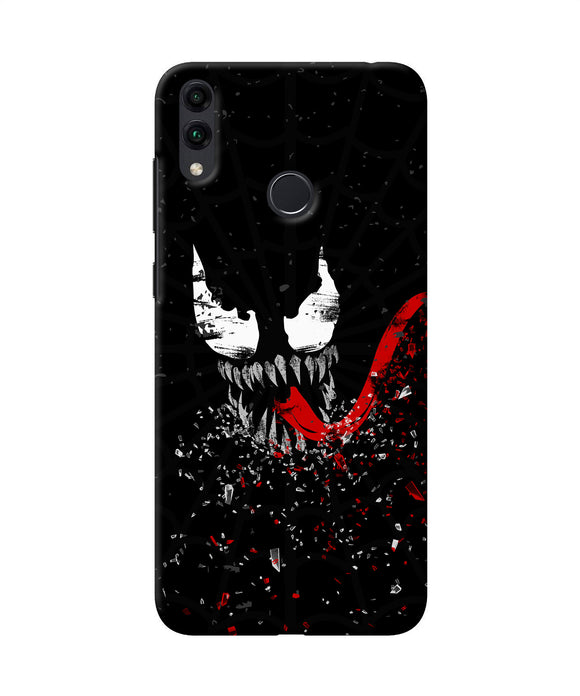 Venom Black Poster Honor 8c Back Cover