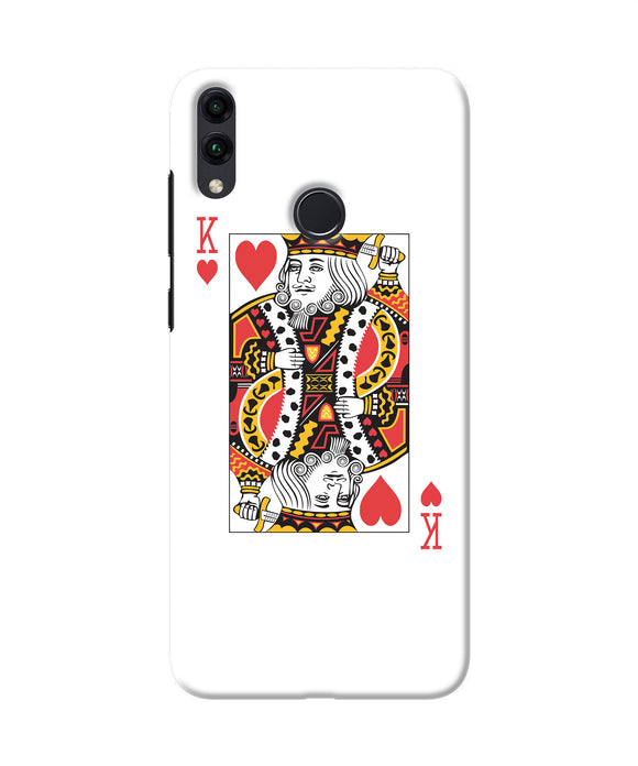 Heart King Card Honor 8c Back Cover