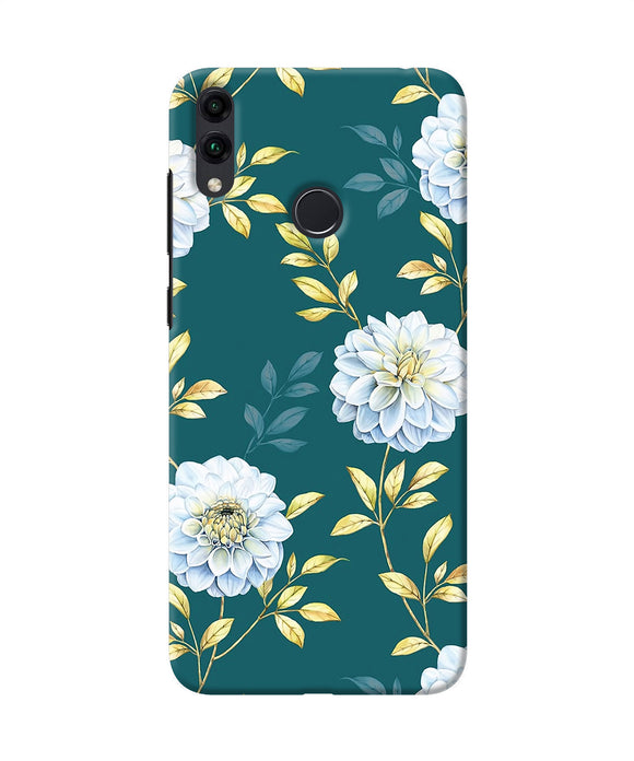 Flower Canvas Honor 8c Back Cover