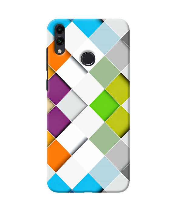 Abstract Color Box Honor 8c Back Cover