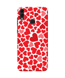 Red Heart Canvas Print Honor 8c Back Cover