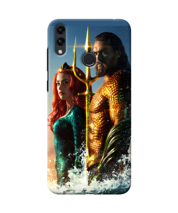 Aquaman Couple Honor 8c Back Cover