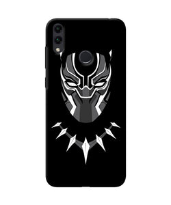 Black Penthon Cartoon Honor 8c Back Cover