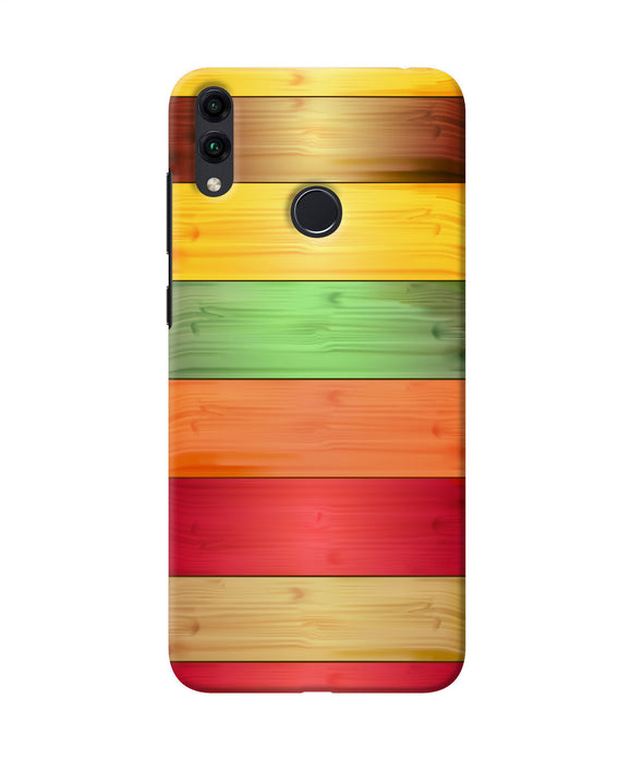 Wooden Colors Honor 8c Back Cover