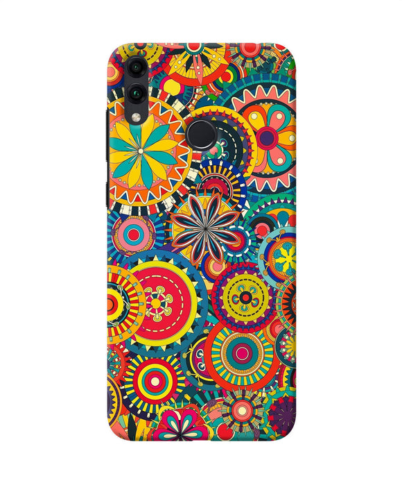 Colorful Circle Pattern Honor 8c Back Cover