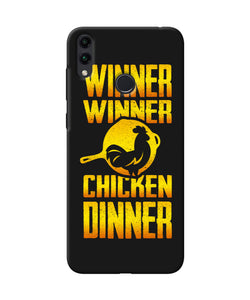 Pubg Chicken Dinner Honor 8c Back Cover