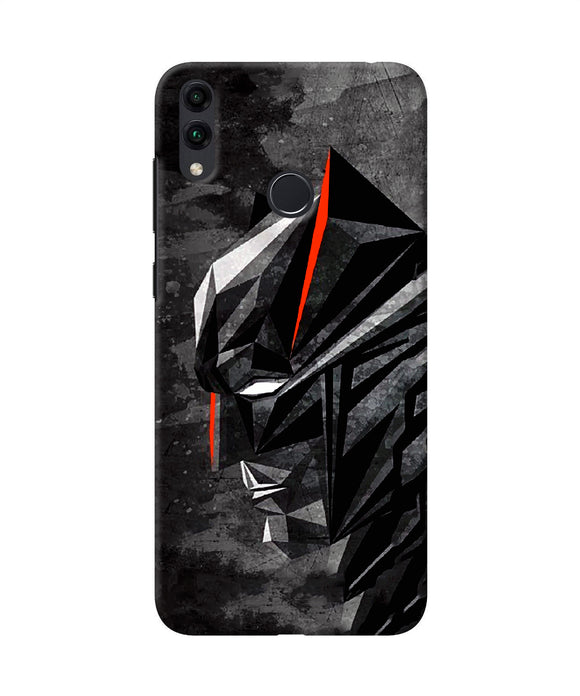 Batman Black Side Face Honor 8c Back Cover