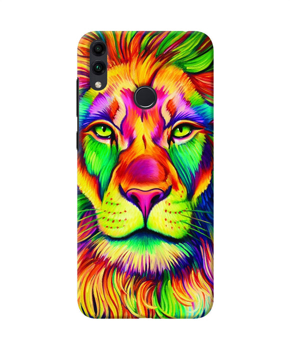 Lion Color Poster Honor 8c Back Cover