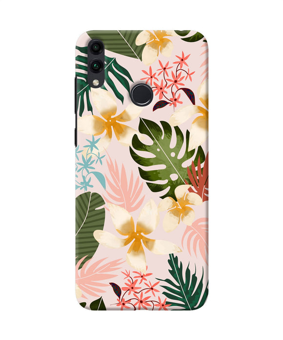 Leaf Print Honor 8c Back Cover